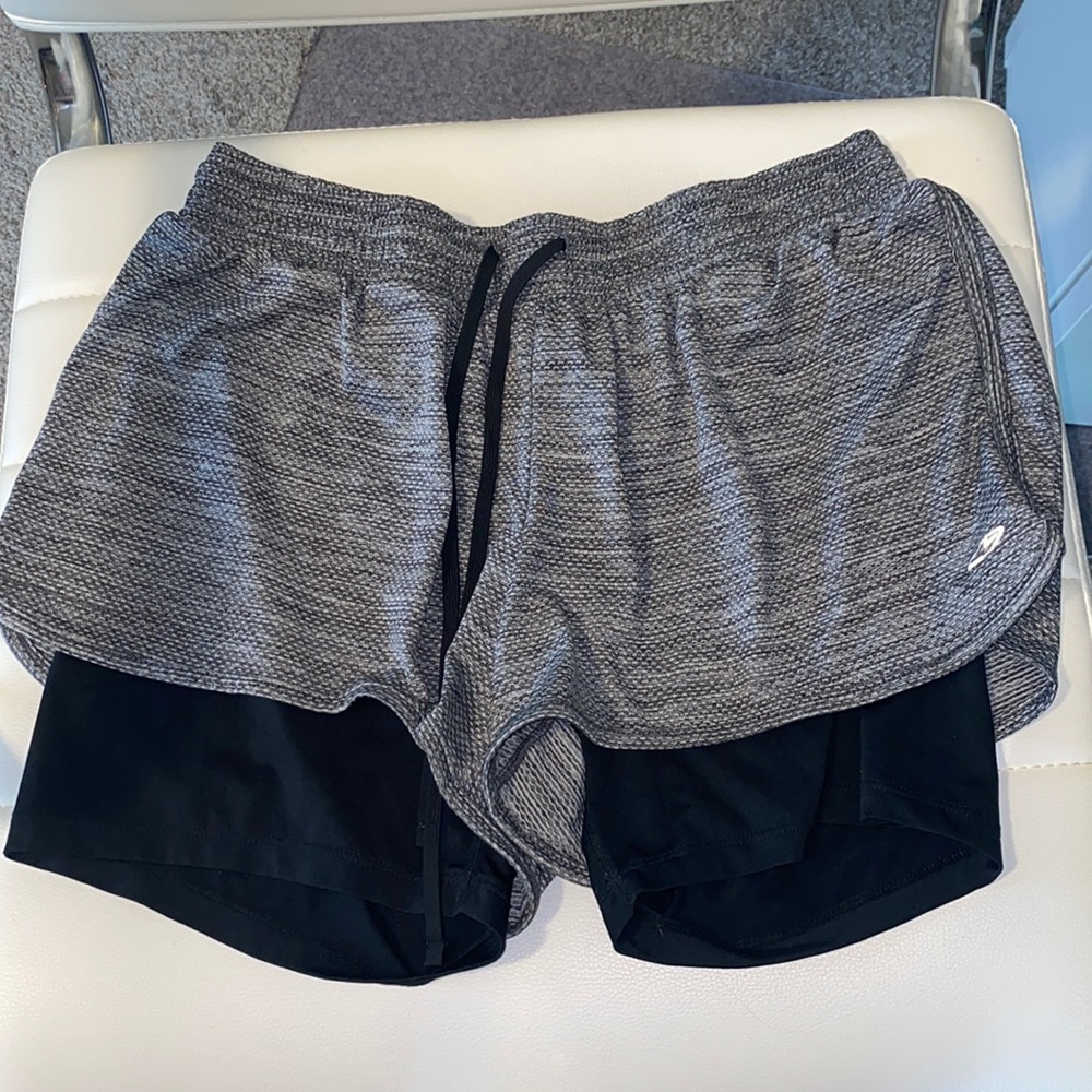 Champion Duo Dry Athletic Shorts With Spandex